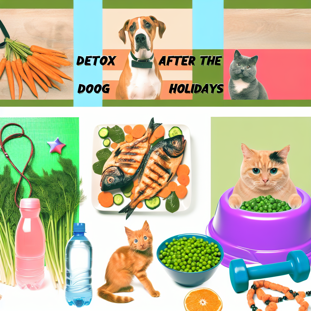 Detox post-feste per cani e gatti: alimenti sani e consigli per tornare in forma