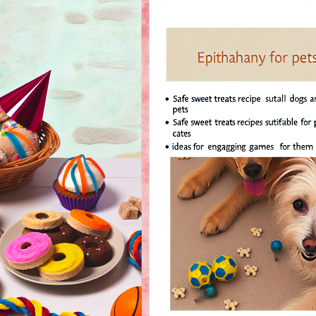 Epifania per animali: ricette di dolcetti sicuri e idee di giochi per cani e gatti