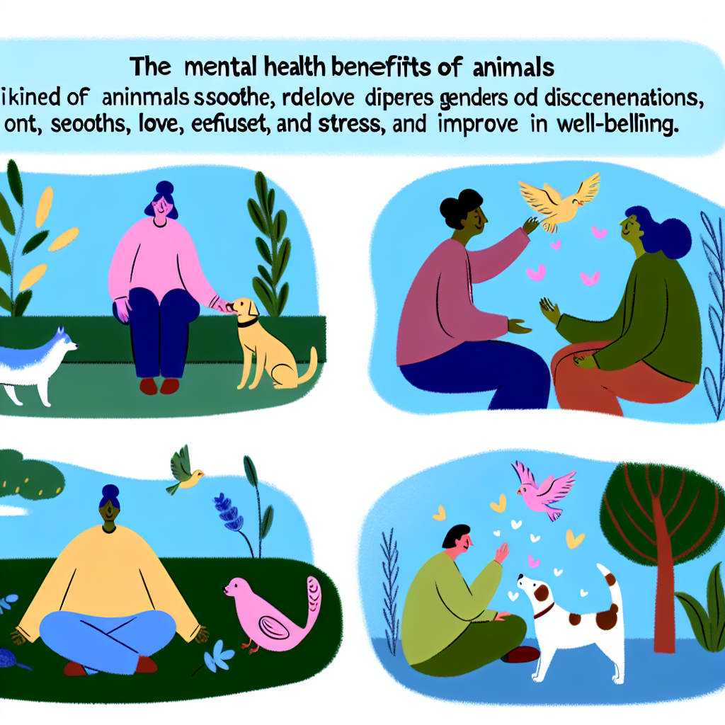 Benefici degli animali sulla salute mentale: come riducono stress e migliorano il benessere